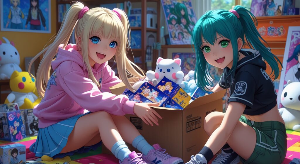 Leonardo Phoenix 10 Two energetic animestyle girls one with lo 2 - Kaufe - Verkaufe - Tausche. Dein Marktplace rund um Anime und Cosplay